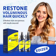 Eozier application on scalp targeting thinning area for improved look