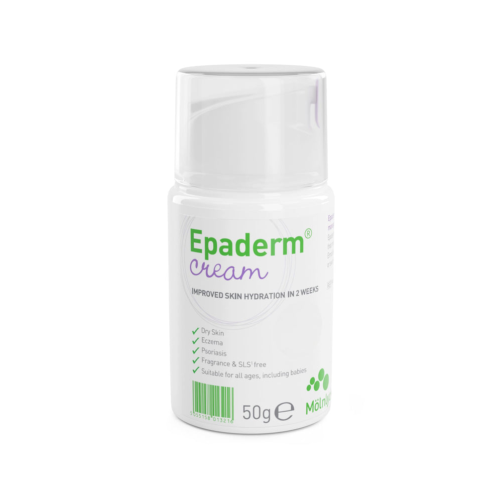 Epaderm cream tube front view soothing hydration for dry skin
