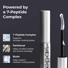 EPAIS brow application demo on model supporting fuller brow appearance benefit