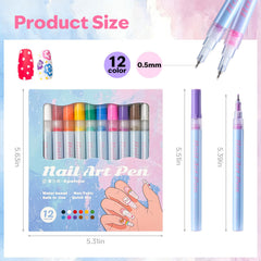 EpenGo close-up of 0.5mm fine tip for precise nail art