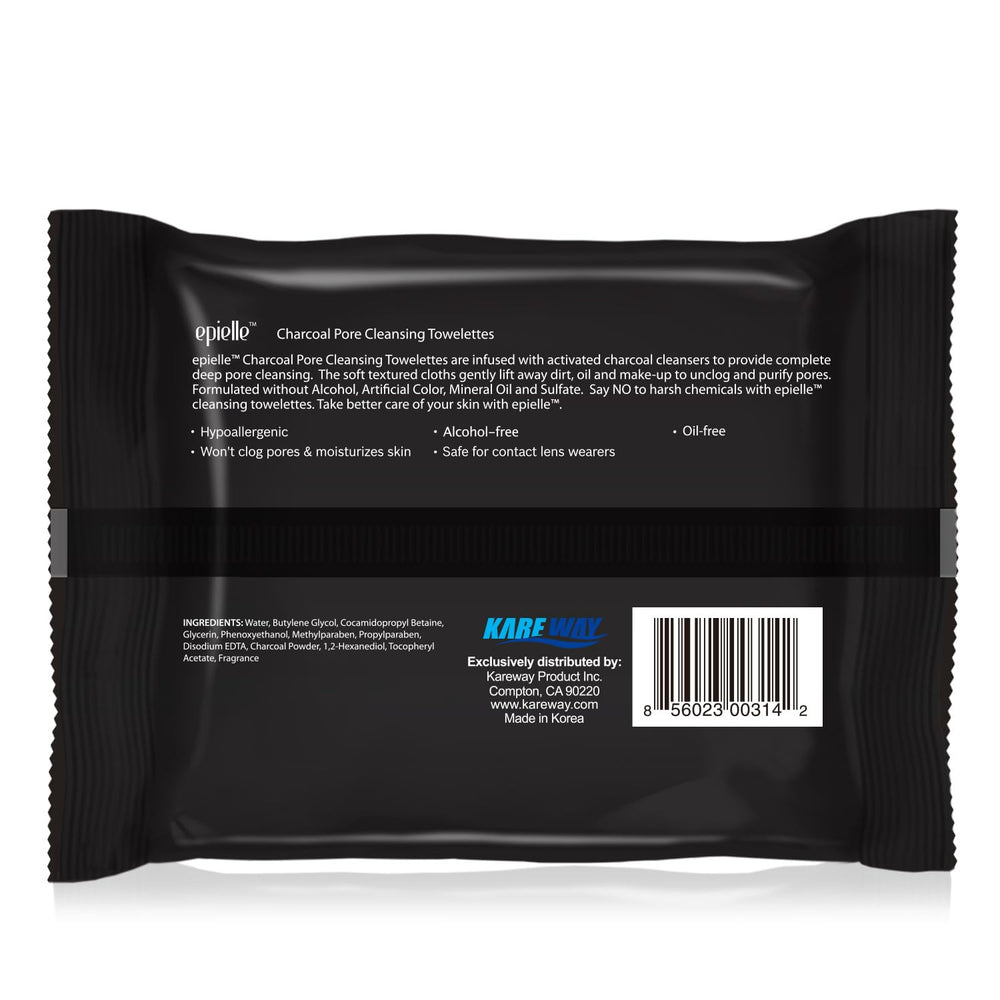 Epielle wipes inside a handbag in a lifestyle scene showing convenient beauty refresh benefit