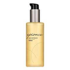 Epionce lytic gel cleanser front packaging showing brand and clear design benefits
