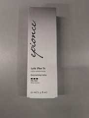 Epionce Lytic Tx ingredient focus showing salicylic and azelaic for pore clarity