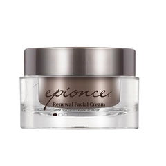 Epionce Renewal Facial Cream front jar showing packaging and moisturizing benefit