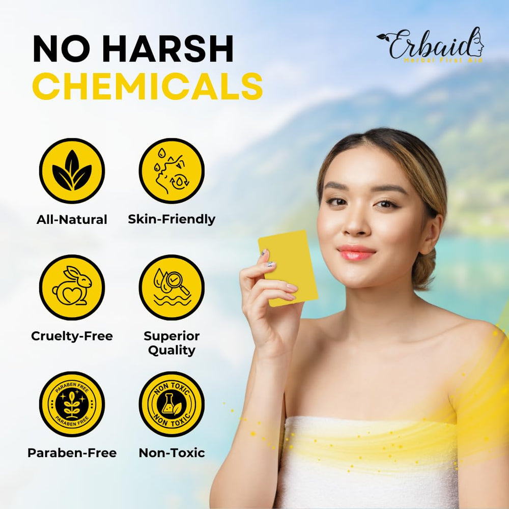 Erbaid being used on back showing targeted body acne support