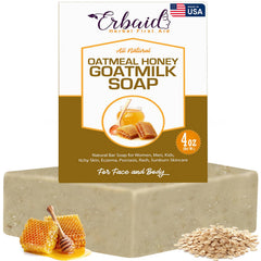 Erbaid bar front packaging showing natural ingredients and compact size benefit