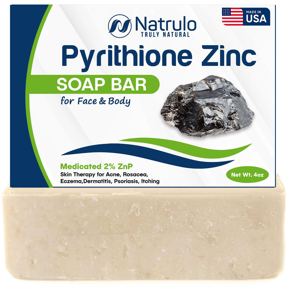 Erbaid front packaging showing zinc soap bar and benefits