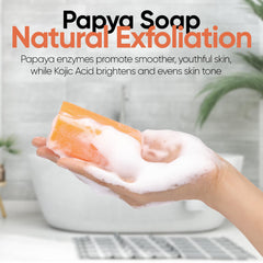 Erbaid soap on bathroom shelf suggesting daily skincare routine