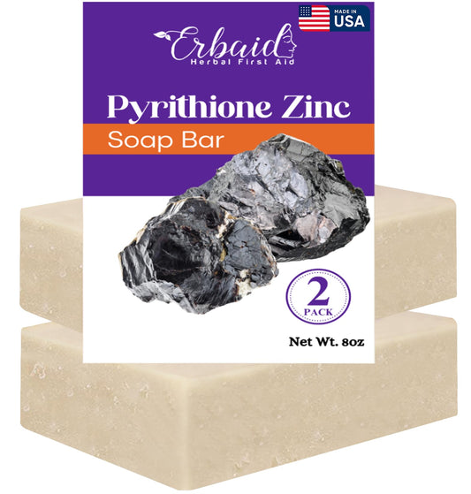 Erbaid soap front packaging showing product and benefit of daily cleansing
