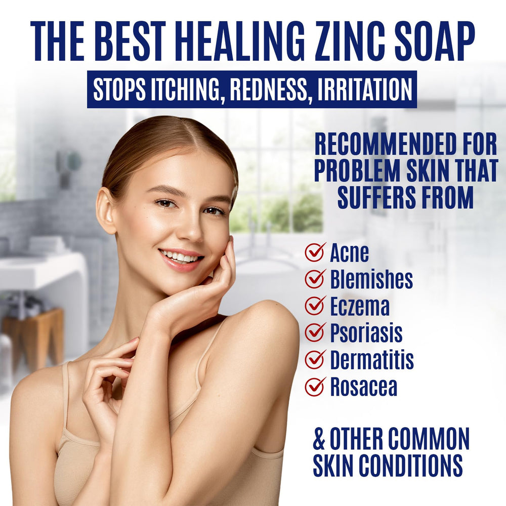 erbaid zinc soap close-up texture highlighting gentle exfoliating surface