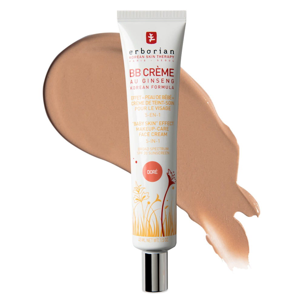 Erborian BB Cream Doré front tube showing packaging and travel-friendly size