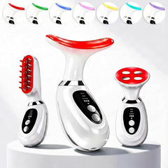 erdnretl front view massager showing compact rechargeable design and portability benefit