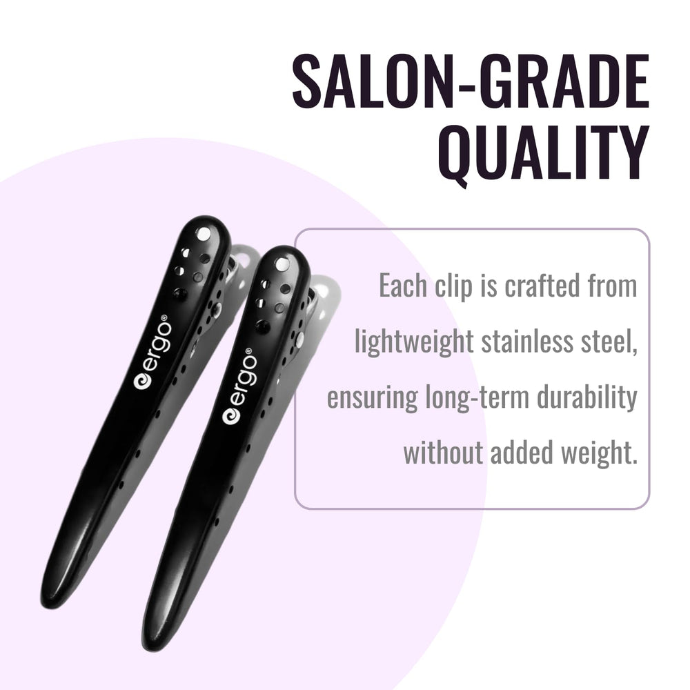 ergo clip next to hand showing size and ergonomic comfort