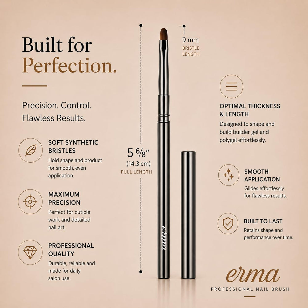 Erma brush cleaning demonstration illustrating easy maintenance and longer tool life