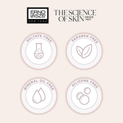 Erno Laszlo lifestyle bathroom shelf showing premium everyday use