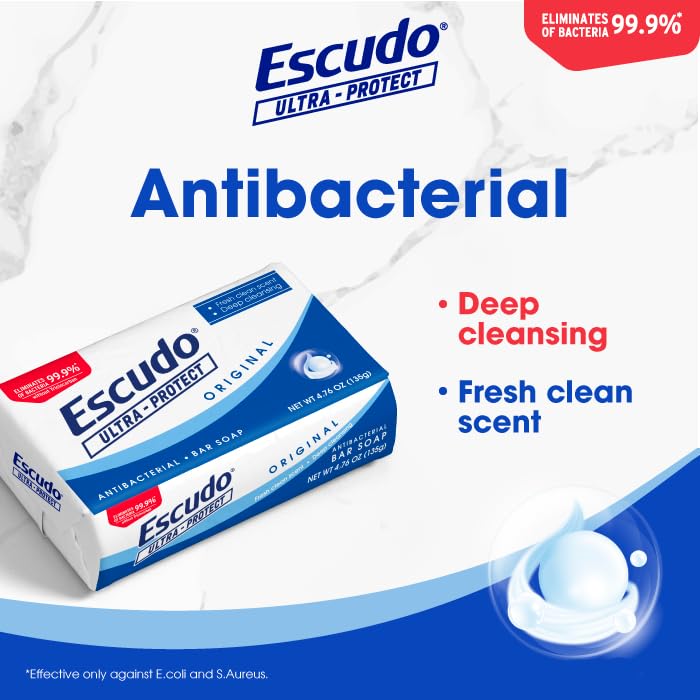 Escudo Ultra-Protect single bar close-up highlighting smooth texture and easy grip