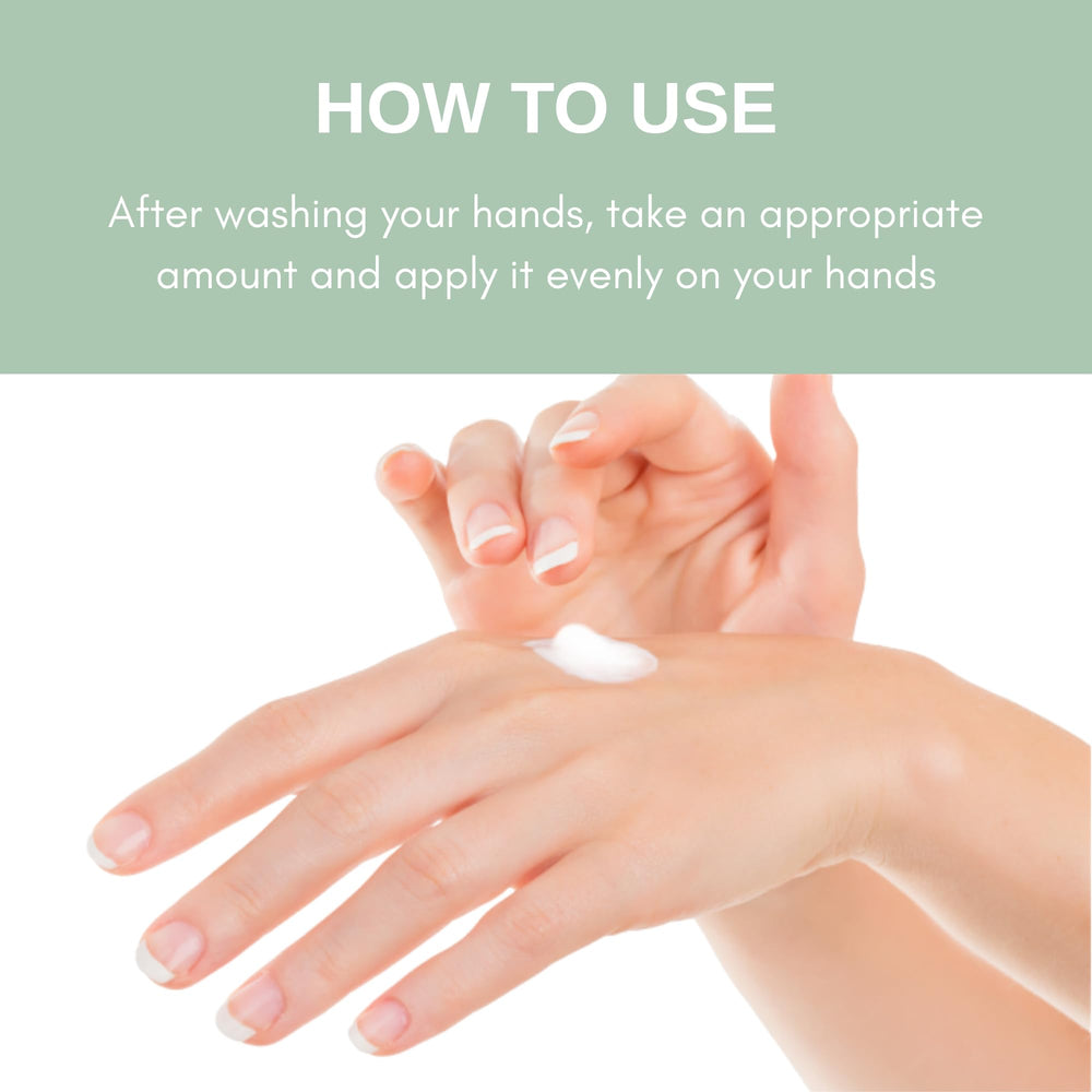 esfolio hand cream with gloved hands illustrating protection against cold and chapping