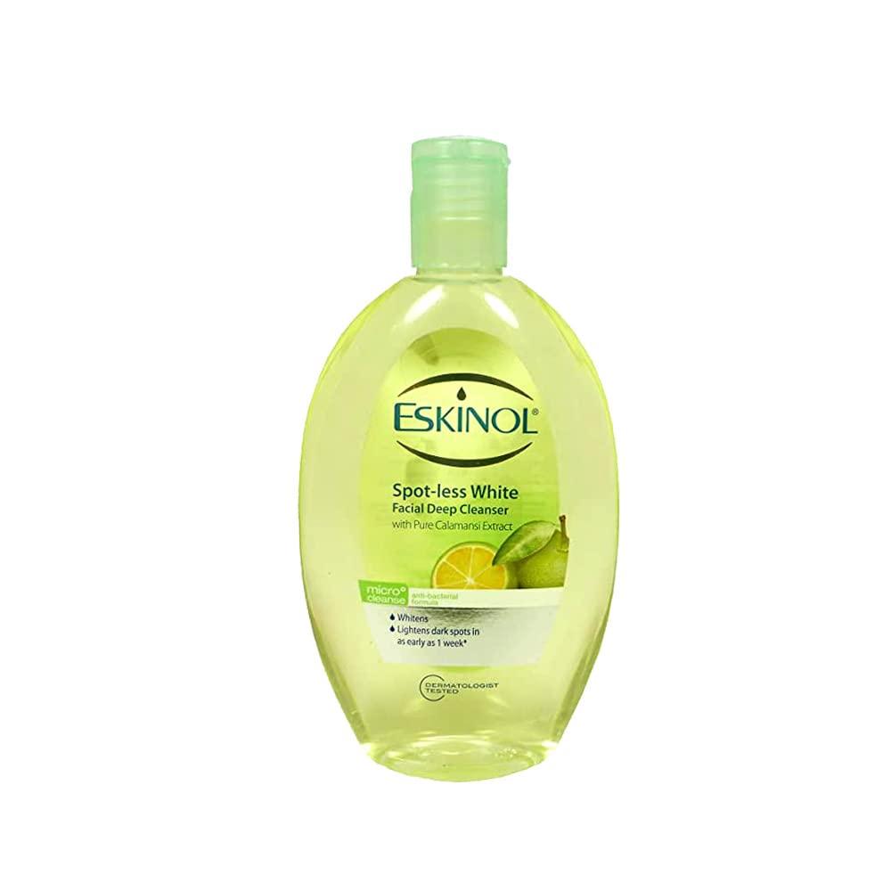 Eskinol bottle front packaging showing calamansi branding and size benefit