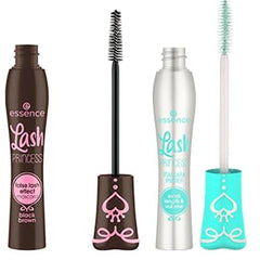 Essence Cosmetics Lash Princess peanut-shaped brush close-up for precise lift