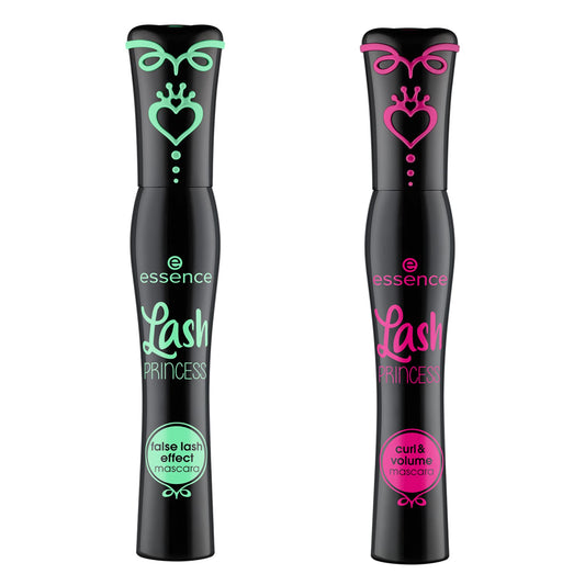 Essence Cosmetics Lash Princess bundle front view showing both tubes and benefits