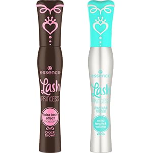 Essence Cosmetics Lash Princess front packaging showing both tubes and benefits