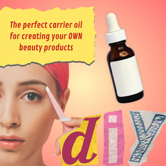 Essentially KateS close label detail highlighting cold-pressed purity and ingredient transparency benefit