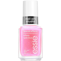 essie Astral Aura front bottle showing pink duochrome finish and brand clarity