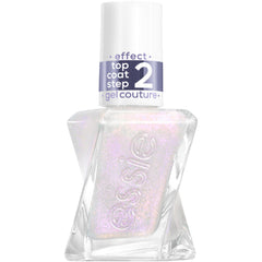 essie Blushed Metal front bottle showing sleek packaging and metallic glaze benefit