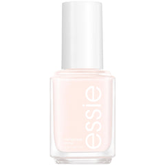 essie front bottle view showing off-white shade and glossy finish benefit