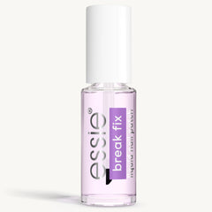 essie bottle front view showing compact repair solution and portability