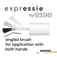 essie macro of cream finish texture showing smooth, streak-free benefit