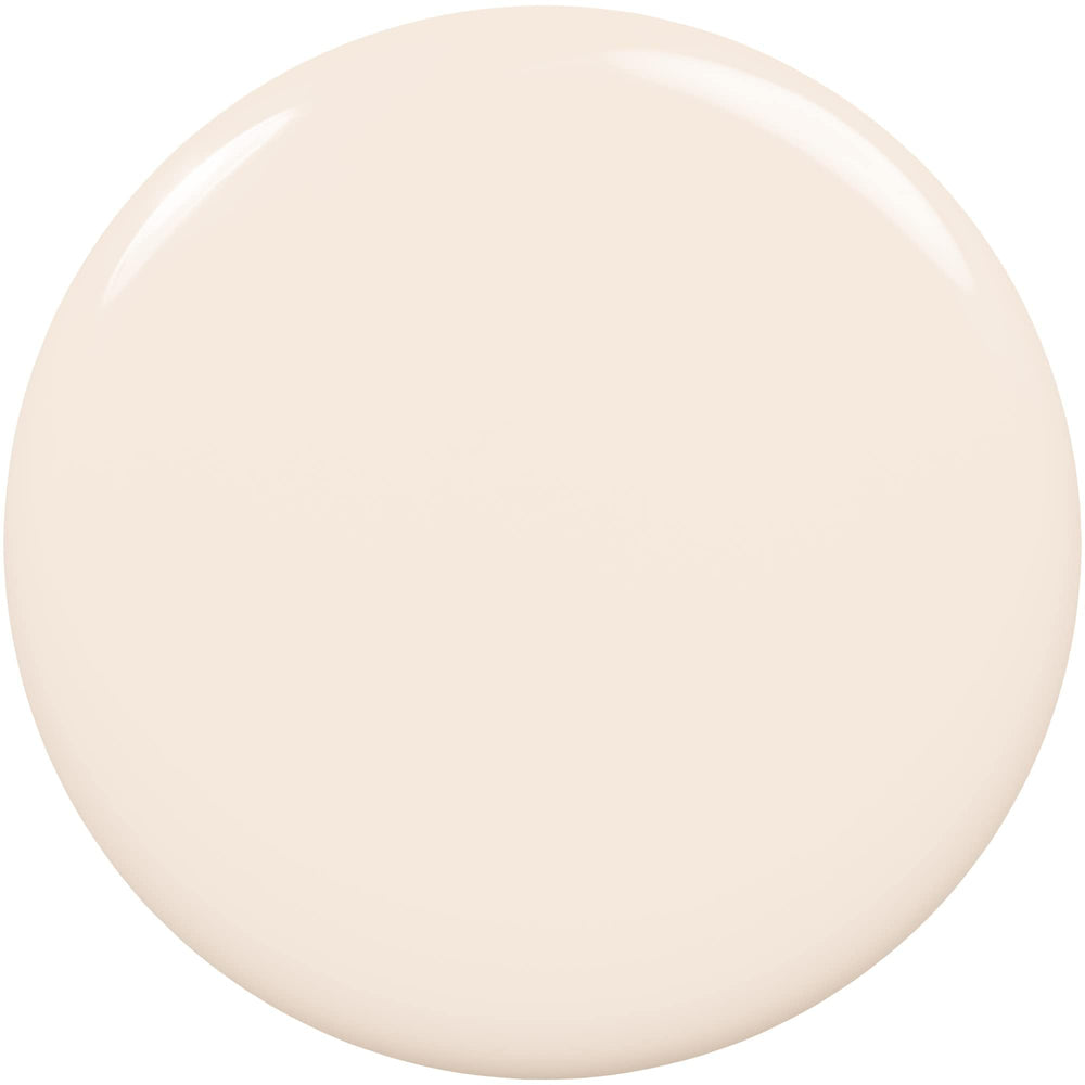 essie expressie eggshell white on manicured nails lifestyle showing quick-dry polished look