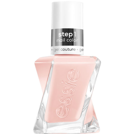 essie bottle front packaging showing Fairy Tailor nude pink and label benefits