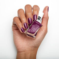 essie lifestyle bathroom vanity shot displaying at-home salon-quality manicure benefit