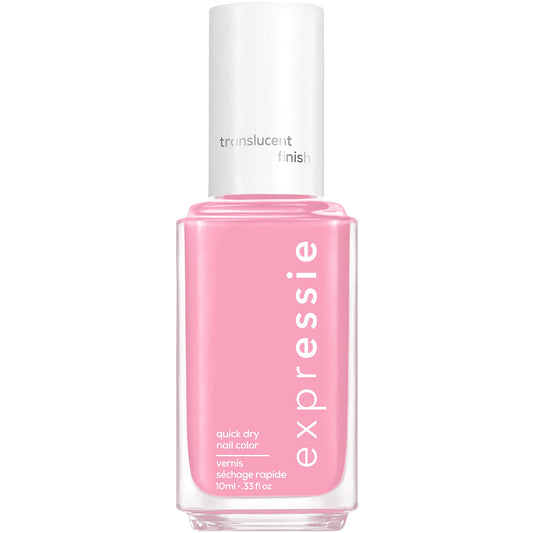 essie front bottle showing Mall Crawler shade and quick-dry benefit