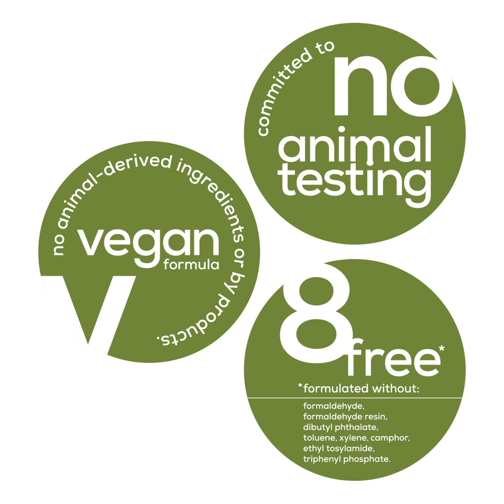 essie manicure on a desk setting showing stylish everyday wear