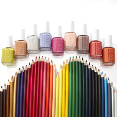 essie lifestyle pedicure scene showcasing vibrant lime green statement