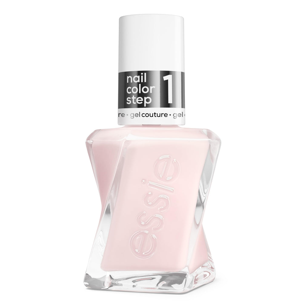 essie bottle front packaging showing Pre Show Jitters shade and glossy finish