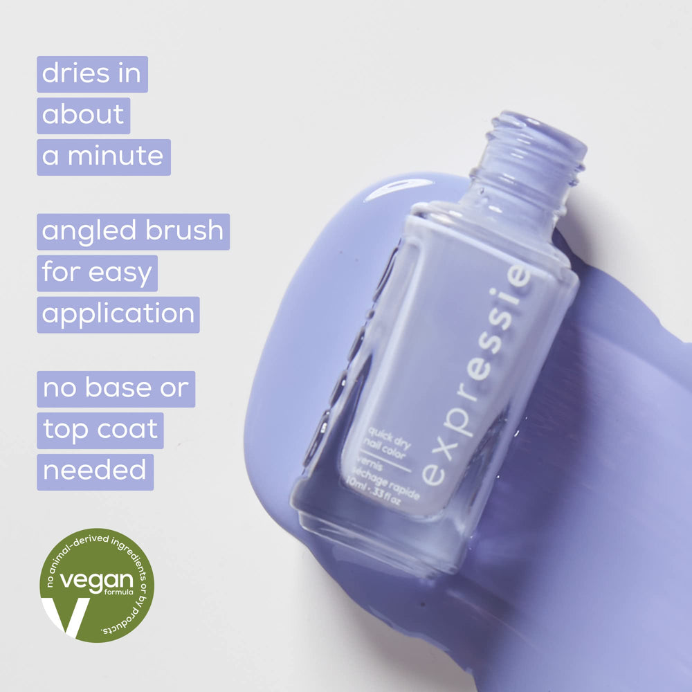 essie bottle next to coin for scale showing compact size for travel