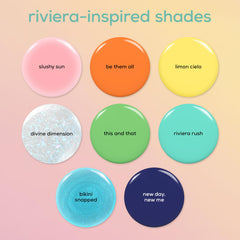 essie bottle next to coin for size comparison and travel-friendly benefit