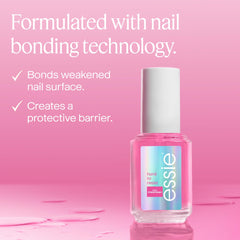 essie size comparison with coin displaying travel-friendly 0.46 fl oz convenience