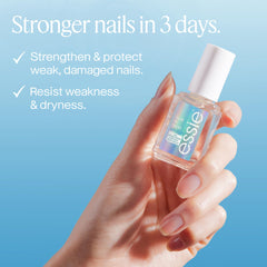 essie clear tint texture swatch demonstrating lightweight sheen and smooth finish