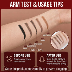 Essorall spoolie brush grooming brows for a blended natural finish