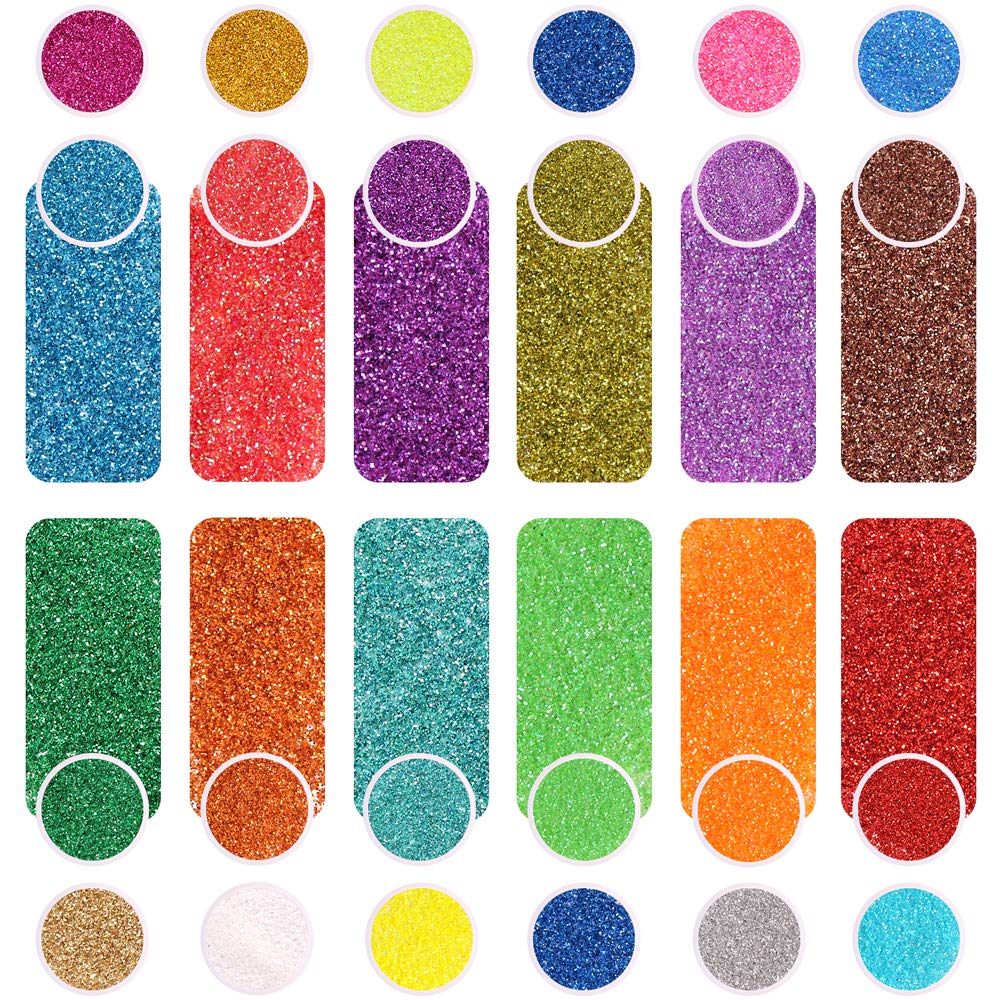 Estanoite glitter applied to eye and cheek for festival-ready sparkle and precision