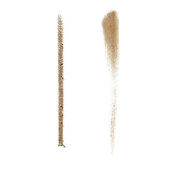Estée Lauder triangular pencil tip closeup for precise hairlike strokes benefit