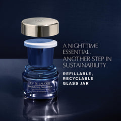 Estée Lauder applying cream to neck for lifting and firming benefit