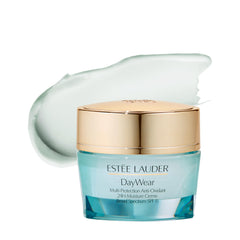 Estée Lauder front jar showing elegant packaging and brand promise