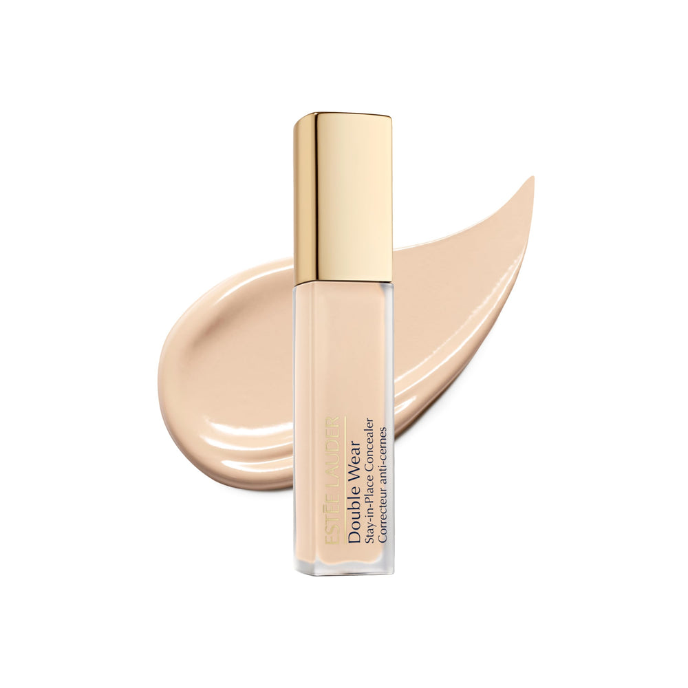 Estée Lauder front packaging showing longwear concealment benefit