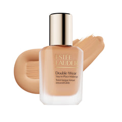 Estée Lauder bottle front view showing sleek packaging and reliable wear