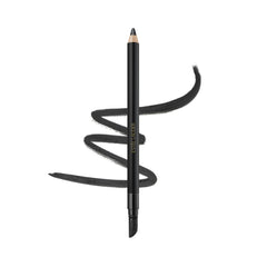 Estée Lauder Double Wear pencil front view showing bold Onyx pigment and precise tip